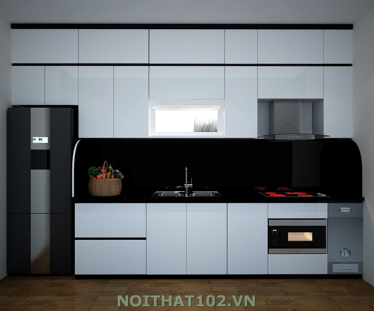TỦ BẾP NHỰA ANH NAM